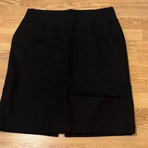 Harve Benard Elegant Black Pencil Skirt